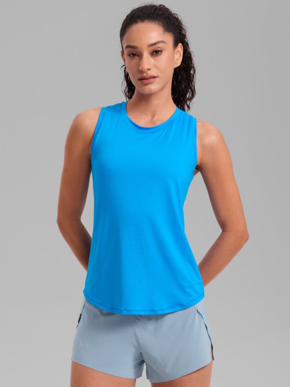 Ultralight Hip Length Racerback Tank
